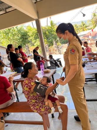 KEGIATAN RUTIN POSYANDU KAMBOJA BANJAR DINAS CELAGI BANTES